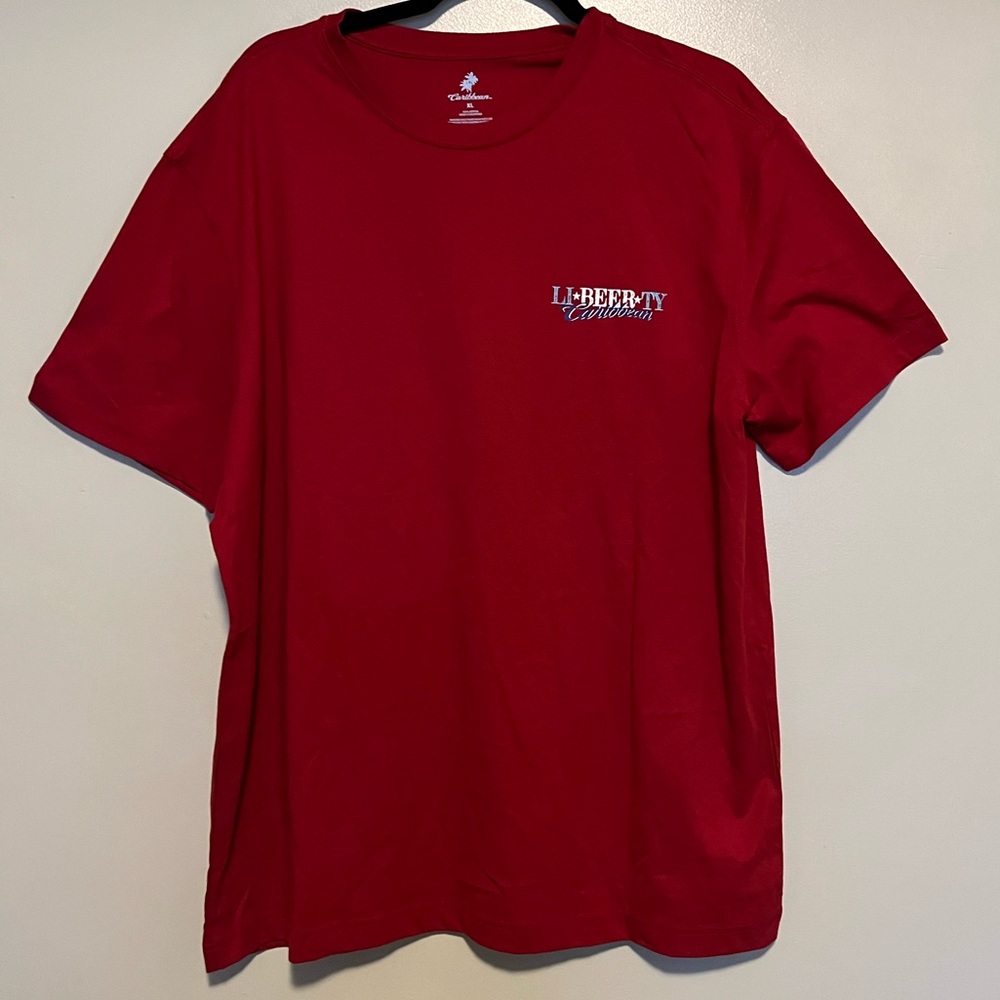 Caribbean NWT 4th of July Libeerty T-shirt - size XL